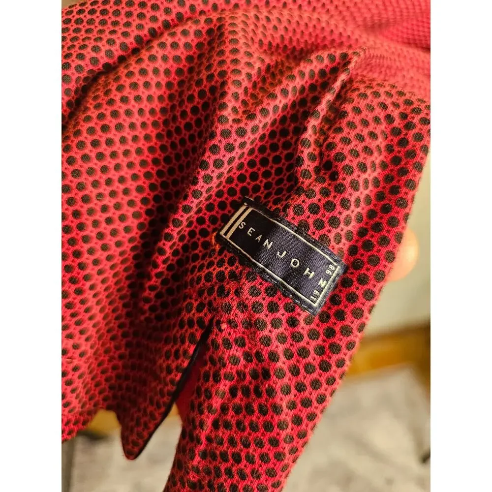Sean John 100% Cotton Tailored Fit Contrast Polo